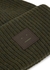 Pansy army green ribbed wool beanie - Acne Studios