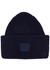 Pansy navy ribbed wool beanie - Acne Studios
