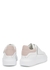 KIDS Molly white leather sneakers - Alexander McQueen