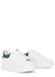 KIDS Oversized white leather sneakers - Alexander McQueen