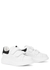 KIDS Oversized white leather sneakers - Alexander McQueen