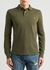 Army green piqué cotton polo shirt - Polo Ralph Lauren