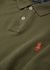 Army green piqué cotton polo shirt - Polo Ralph Lauren