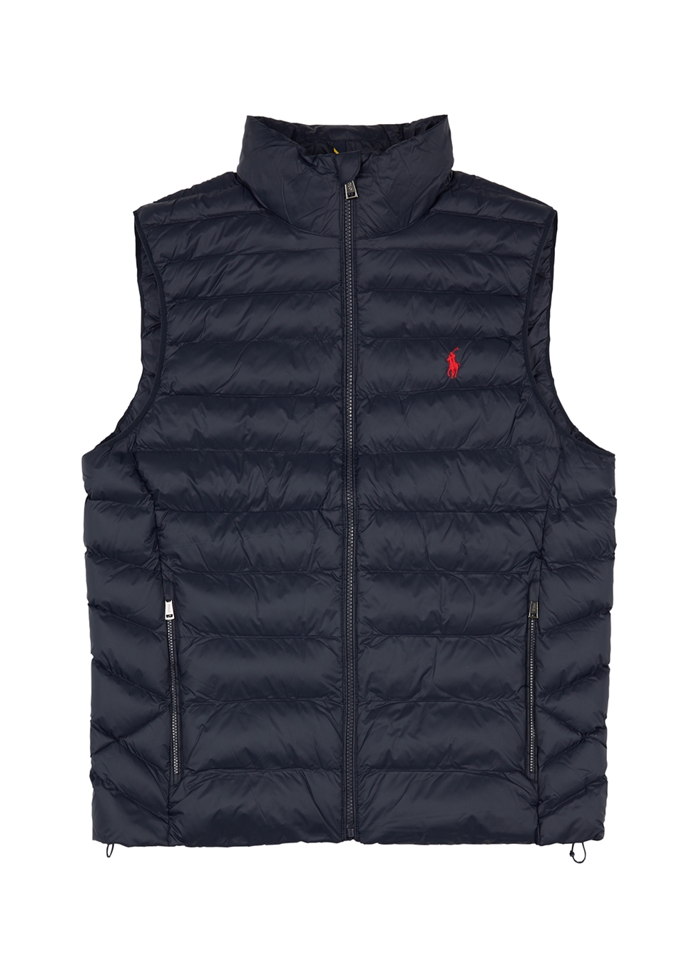 Polo Ralph Lauren Navy quilted shell gilet - Harvey Nichols