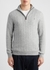 Grey half-zip wool-blend jumper - Polo Ralph Lauren