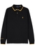 Black slim piqué cotton polo shirt - Polo Ralph Lauren