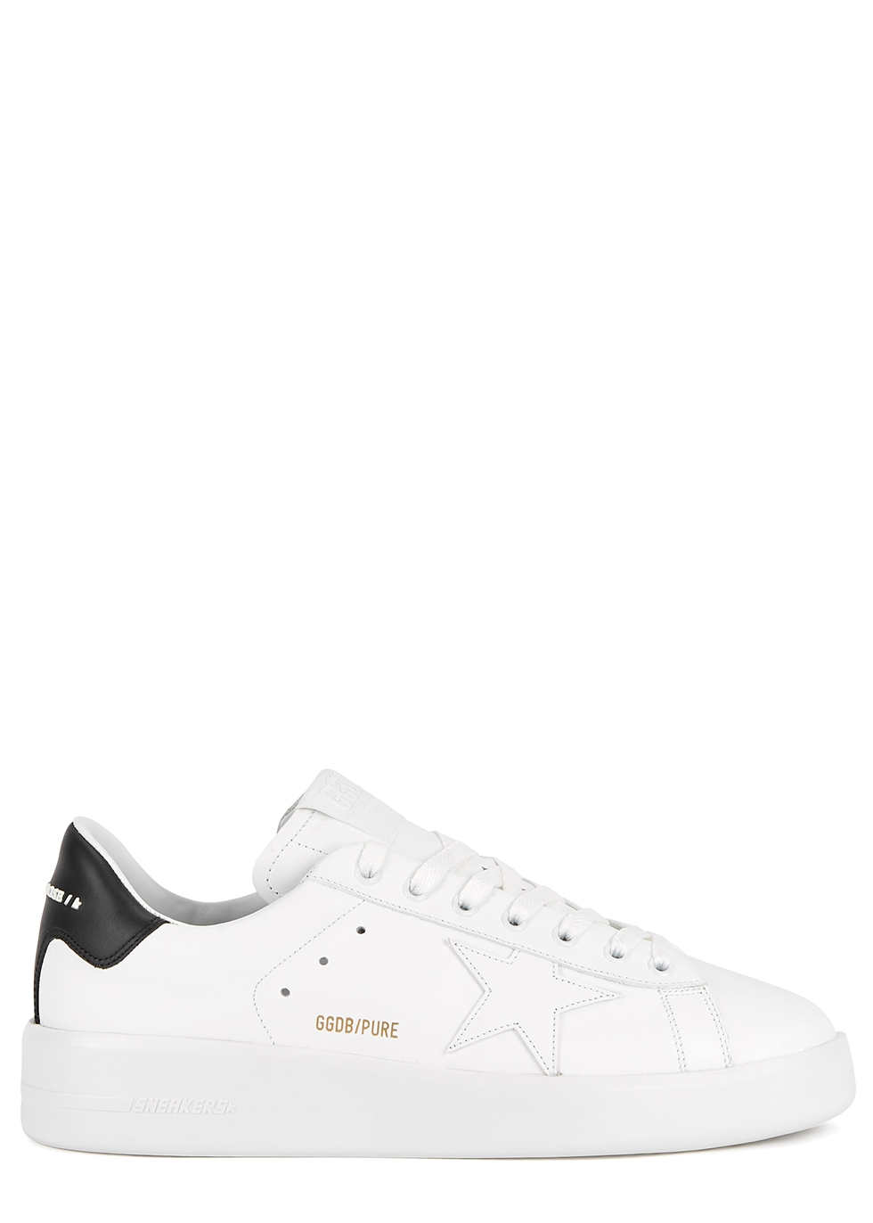 Pure Star white leather sneakers