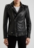 Voyager black leather biker jacket - BODA SKINS