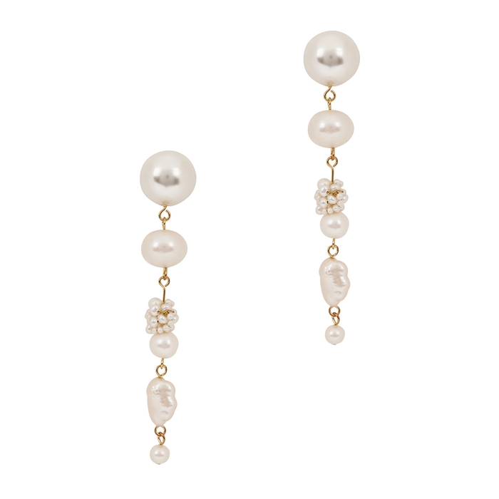 Completedworks Freshwater Pearl Drop Earrings
