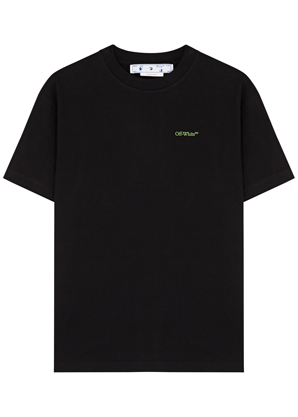 Off-White Blurred Arrow logo-print cotton T-shirt