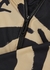 Zebra-print hooded shell jacket - Off-White