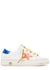 KIDS May white leather sneakers (IT28-IT35) - Golden Goose