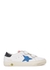KIDS May School white leather sneakers (IT36-IT39) - Golden Goose