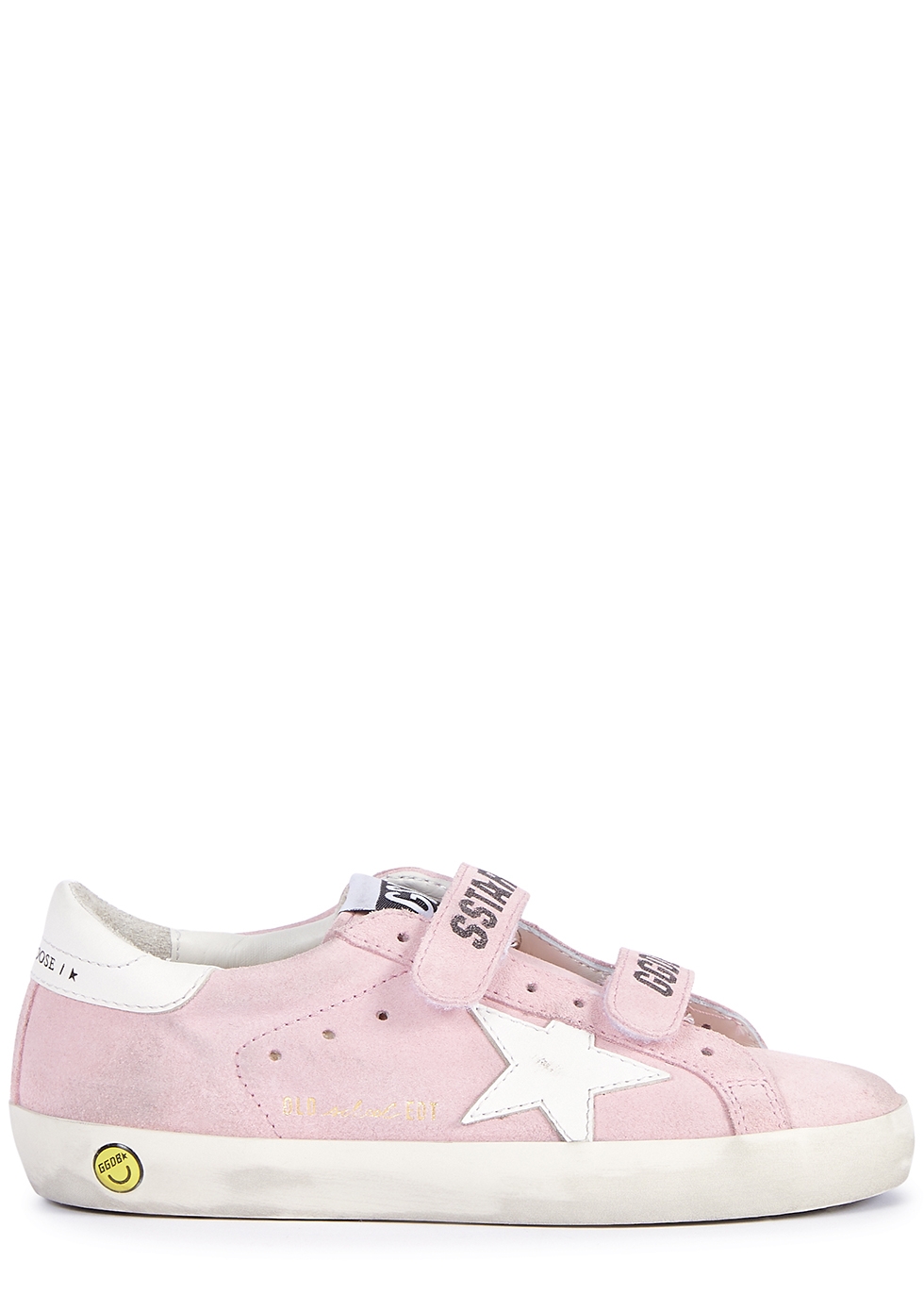 KIDS Old School pink suede sneakers IT28-IT35 Harvey Nichols Shoes Flat Shoes School Shoes 
