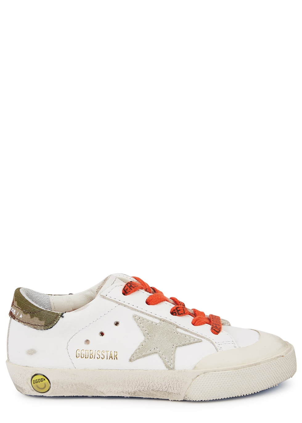 KIDS Superstar white leather sneakers (IT19-IT27)