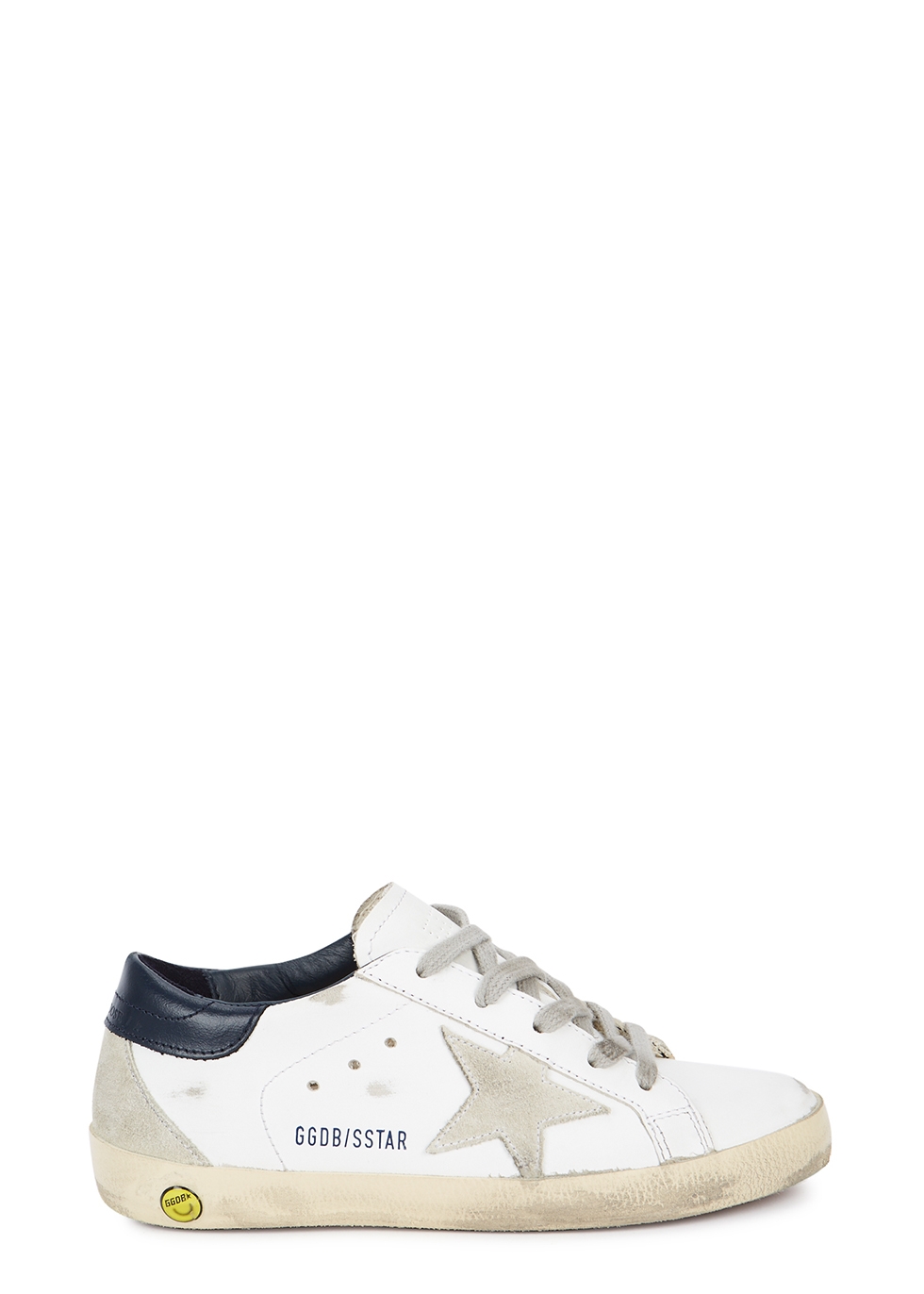 KIDS Superstar white leather sneakers (IT28-IT35)