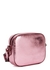 Stella Logo small metallic pink cross-body bag - Stella McCartney