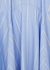 Jerry blue striped cotton shirt dress - Lee Mathews