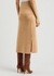 Car Wash light brown wool-blend midi skirt - 3.1 Phillip Lim