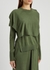 Green layered wool-blend jumper - 3.1 Phillip Lim
