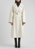 Ivory belted vegan leather trench coat - 3.1 Phillip Lim