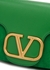 Valentino Garavani Stud Sign green leather shoulder bag - Valentino