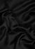 Black logo-jacquard silk-blend scarf - Valentino Garavani