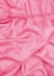 Pink logo-jacquard silk-blend scarf - Valentino Garavani