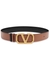 Valentino Garavani VLogo reversible leather belt - Valentino