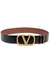 Valentino Garavani VLogo reversible leather belt - Valentino