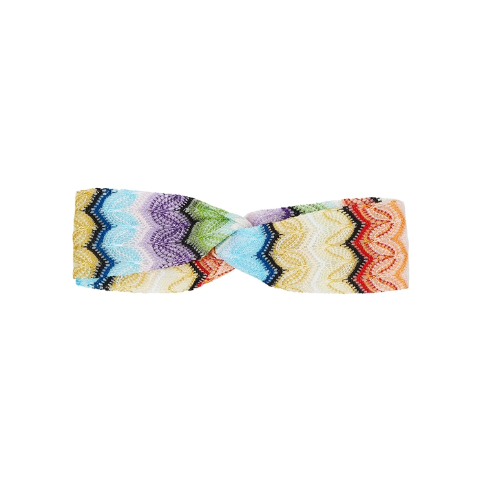 Missoni Zigzag Fine-knit Headband
