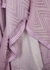 Lilac zigzag fine-knit cape - Missoni