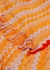 Orange zigzag wool-blend scarf - Missoni