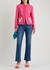 Pink wool-blend tweed jacket - Valentino