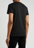 Black logo cotton T-shirt - Balmain