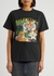 Black tiger-print cotton T-shirt - Balenciaga
