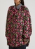 Floral-print reversible satin shirt - Balenciaga
