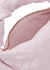 Jodie Intrecciato mini pink leather top handle bag - Bottega Veneta