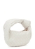 Jodie Intrecciato mini white leather top handle bag - Bottega Veneta
