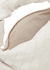 Jodie Intrecciato mini white leather top handle bag - Bottega Veneta