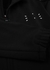Interlock black stretch-jersey track jacket - McQ Alexander McQueen
