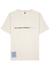Grow Up Manifesto cream cotton T-shirt - McQ Alexander McQueen