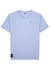 Lilac logo cotton T-shirt - McQ Alexander McQueen