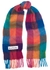 Vally checked alpaca-blend scarf - Acne Studios