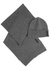 Kelins grey wool-blend hat and scarf set - BOSS
