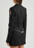 Black crystal-embellished blazer dress - MACH & MACH