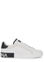 Portofino white leather sneakers - Dolce & Gabbana