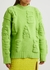 Alphabet green jacquard-knit chenille jumper - Bottega Veneta