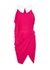 Pink draped asymmetric mini dress - Alexandre Vauthier