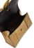 Hourglass XS gold crocodile-effect top handle bag - Balenciaga